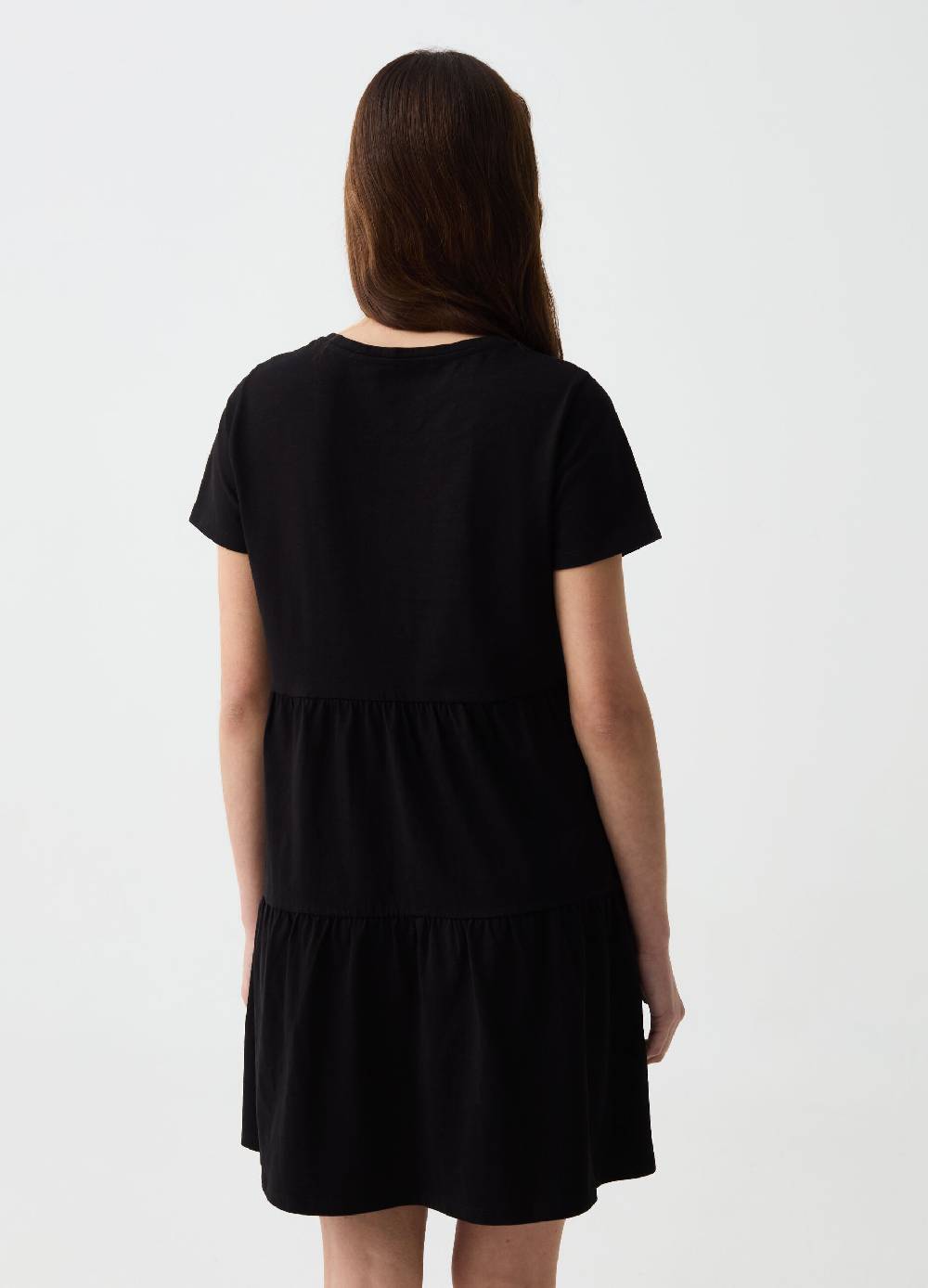 Ovs Vestito Essential corto a balze In Linea