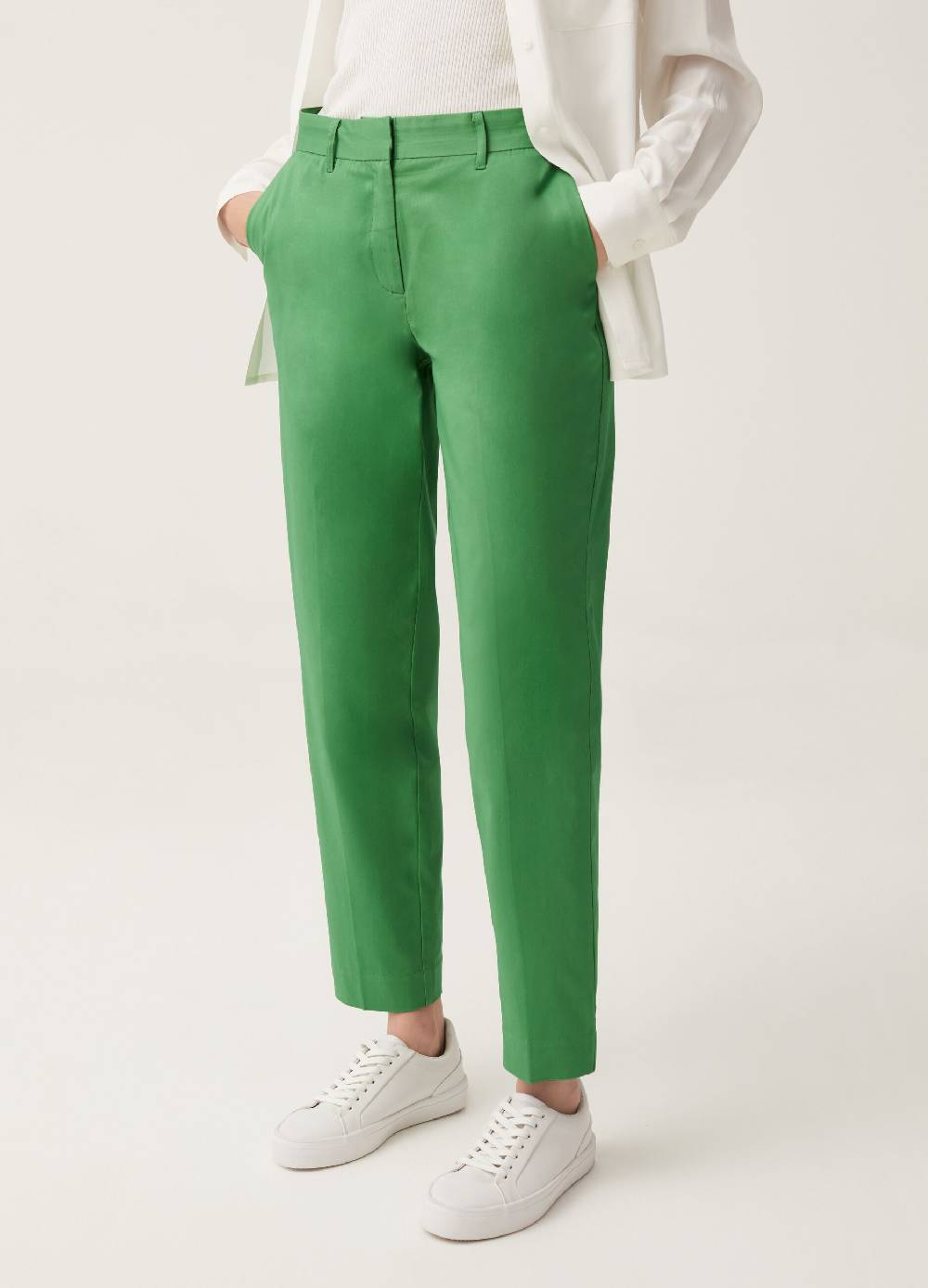 Ovs Pantaloni chino in cotone stretch Prezzo Ridotto