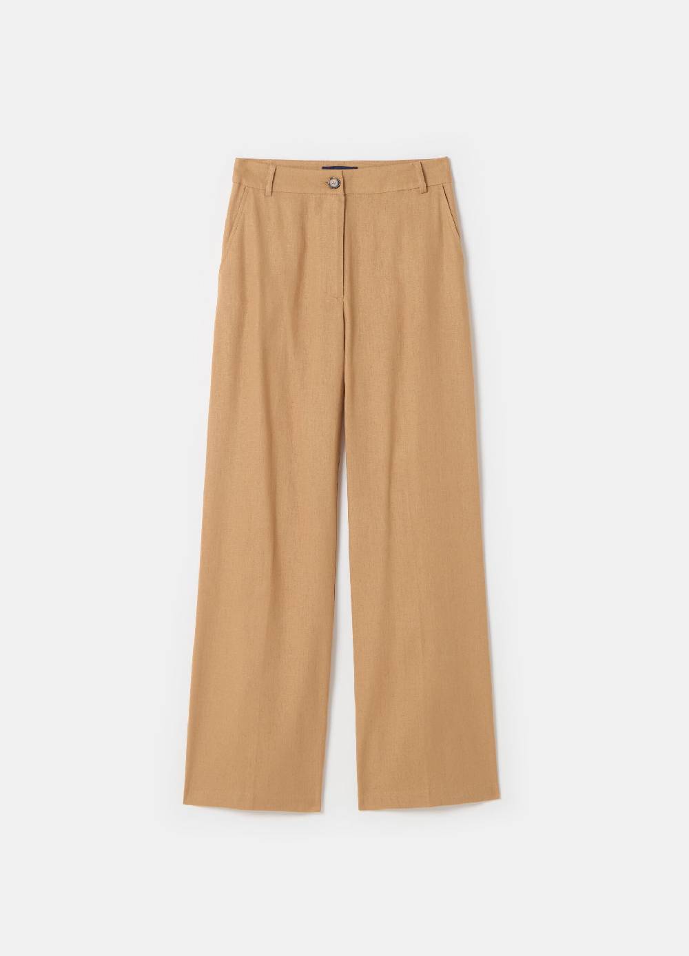 Ovs Pantaloni dritti in lino e viscosa Sottocosto