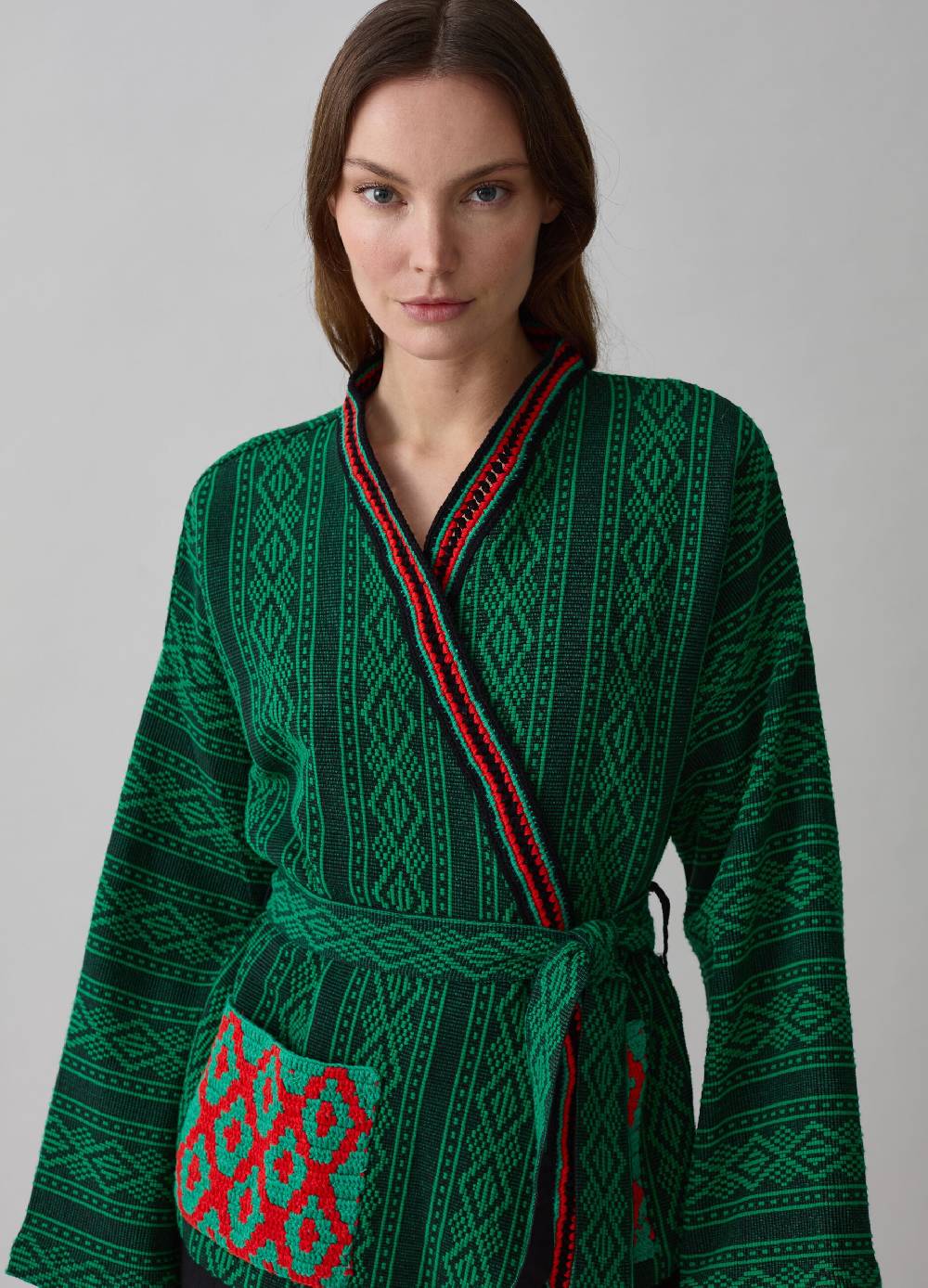 Ovs Kimono con disegni etnici Moda