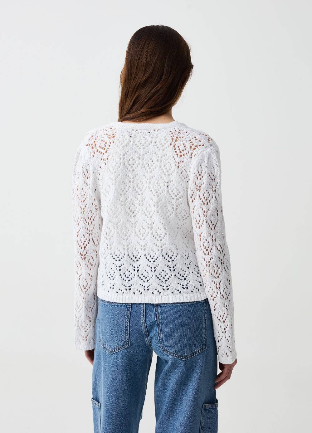 Ovs Cardigan crochet con laccetto In Linea