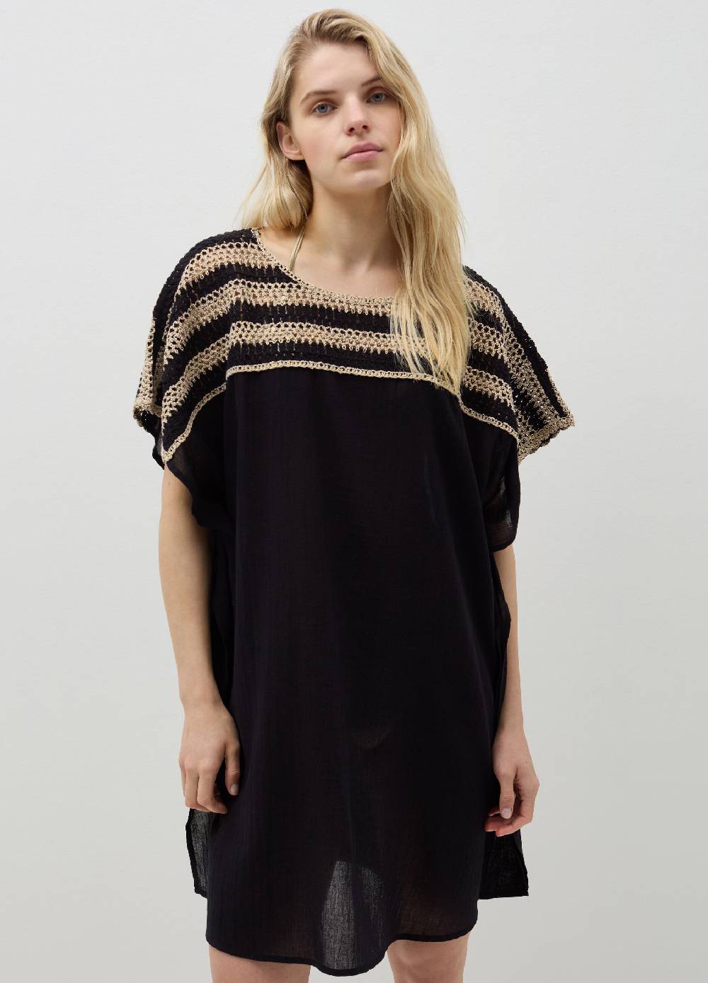 Ovs Poncho copri costume con inserto crochet Pezzi Unici