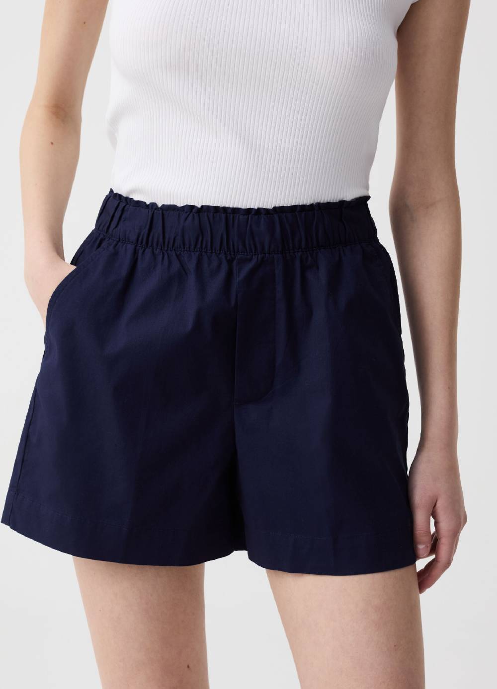 Ovs Shorts pull on in cotone stretch Fino Al -60%