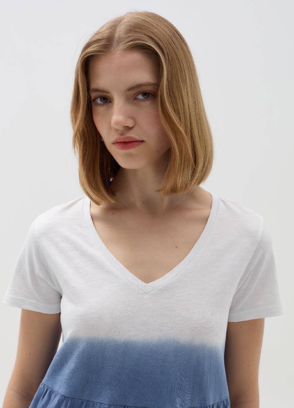 Ovs Vestito Essential Dip Dye a balze Novità