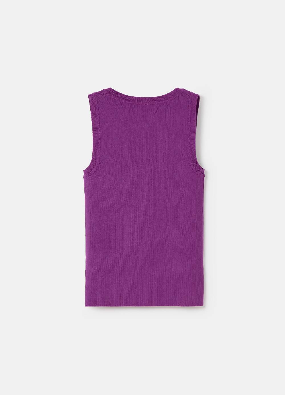 Ovs Tank top a costine con scollo rotondo Consegna Veloce