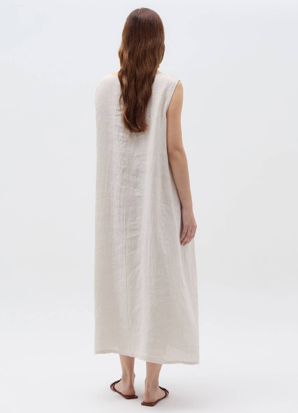 Ovs Vestito lungo smanicato in lino Promozione Limitata