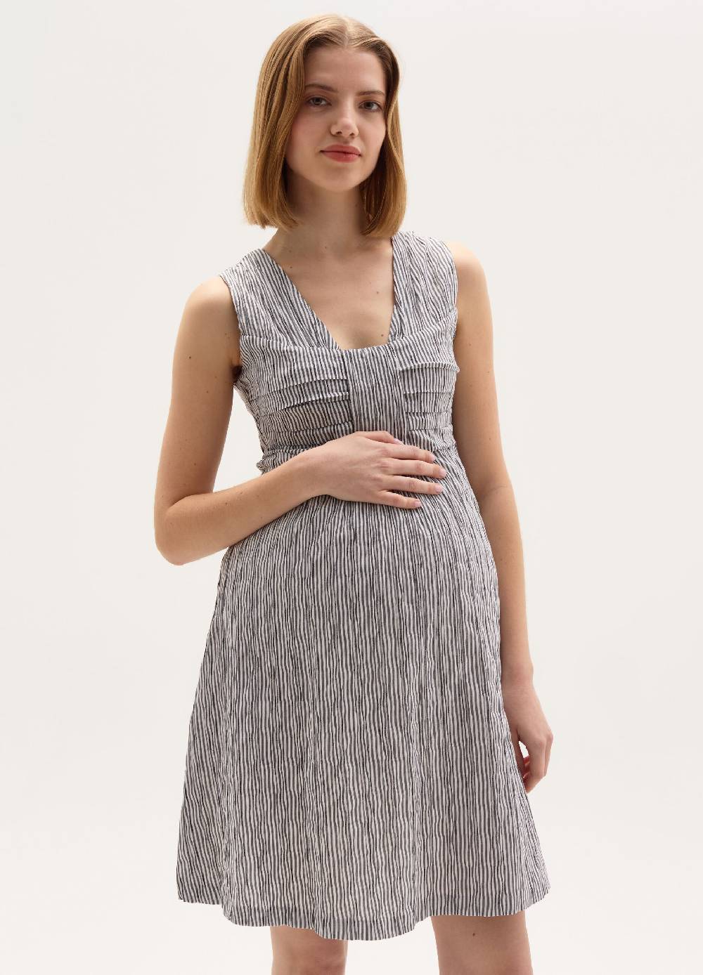 Ovs Vestito premaman a righe sottili Fino Al -60%