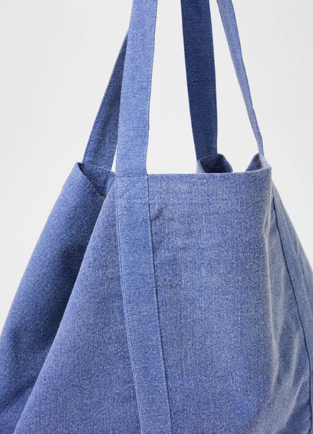 Ovs Borsa shopper in denim Smaltimento dello stoccaggio