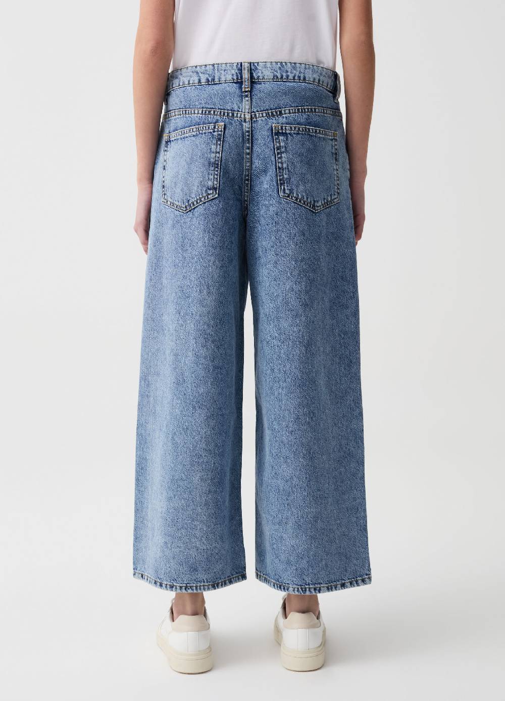 Ovs Jeans cropped wide leg Offerta