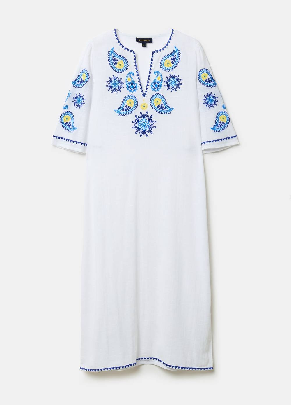 Ovs Caftano lungo copri costume ricami paisley Offerte