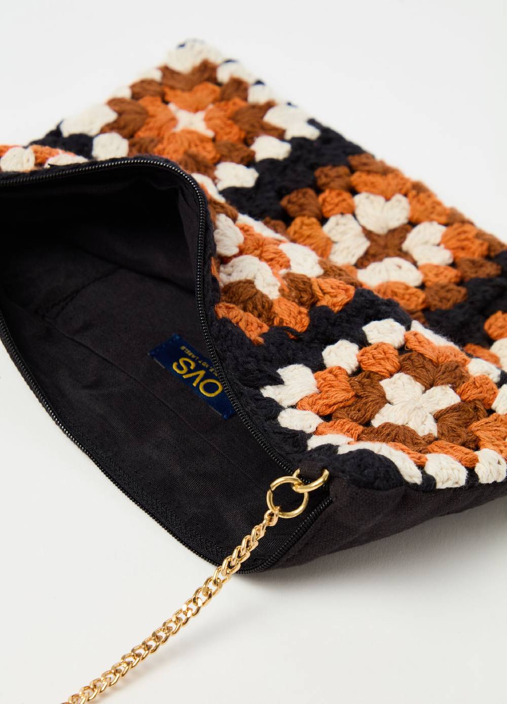 Ovs Pochette in cotone crochet Vendita Calda