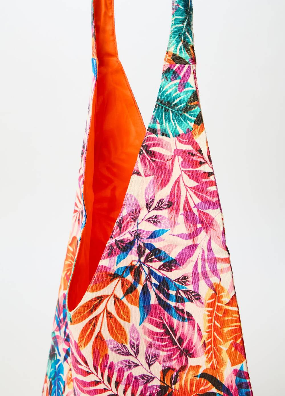 Ovs Borsa shopper in tela con stampa Negozio