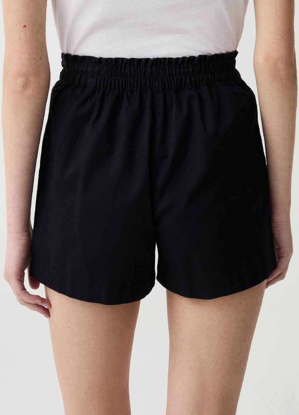 Ovs Shorts in denim fluido con cintura Spedizione Gratuita
