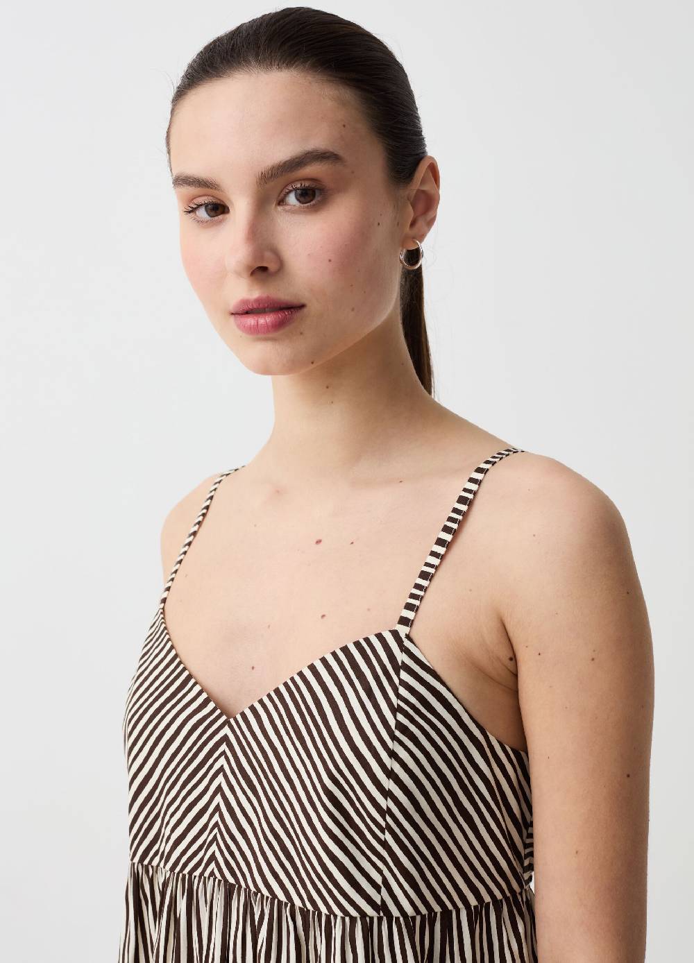 Ovs Vestito midi con balza Solo un giorno rimasto