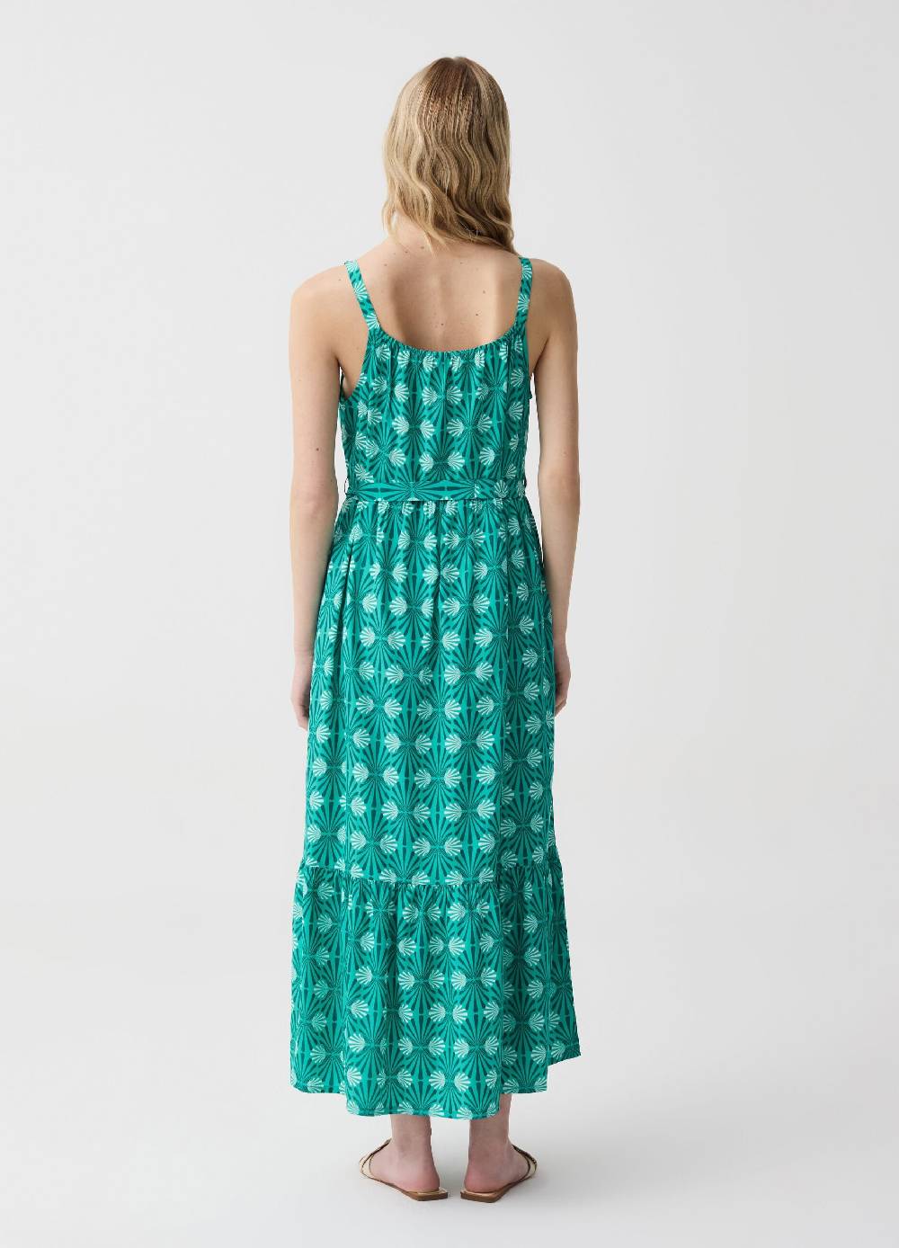Ovs Vestito lungo con balza Nuovo