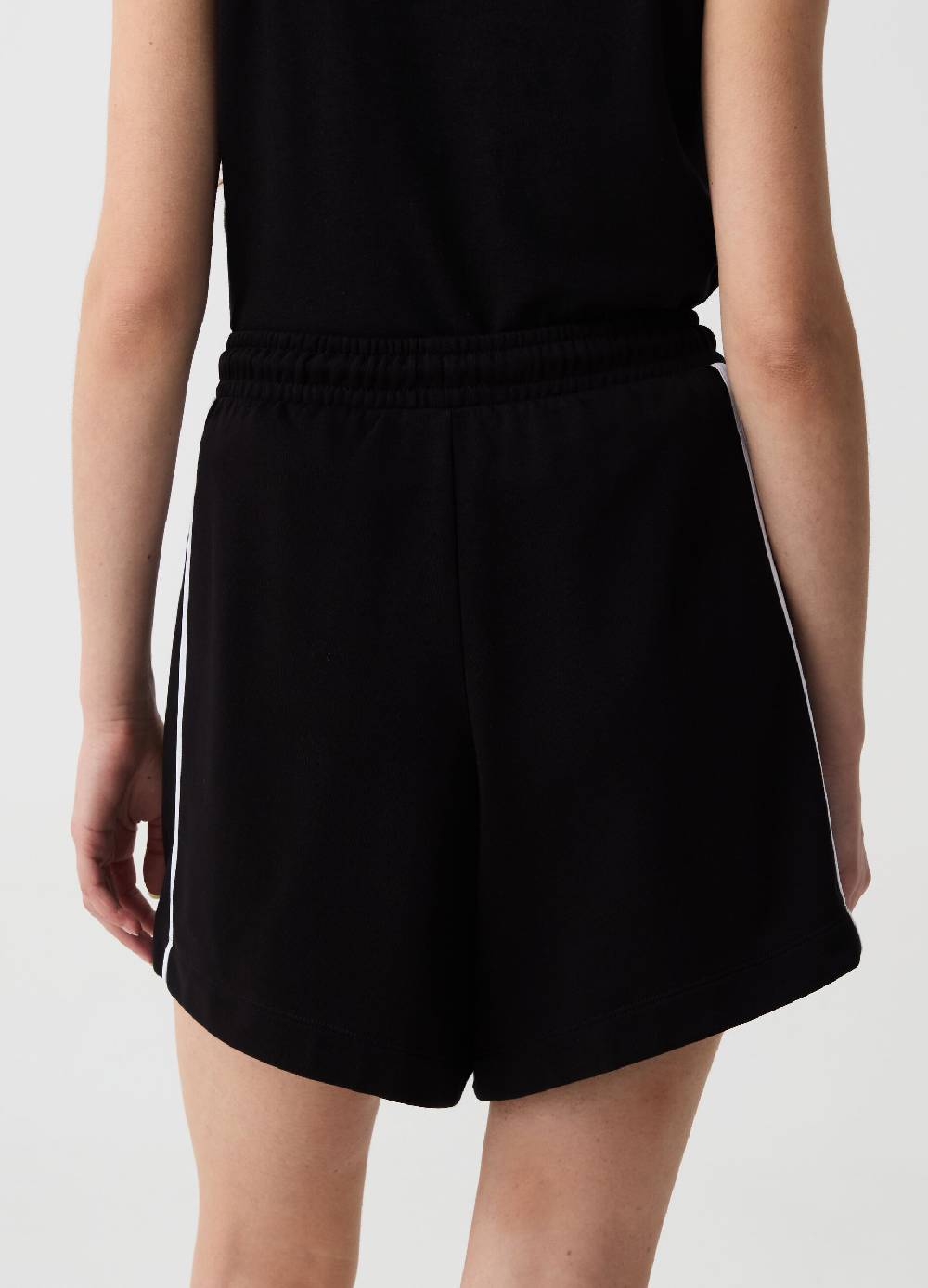 Ovs Bermuda jogger Essential con profili rigati Vendita Economica