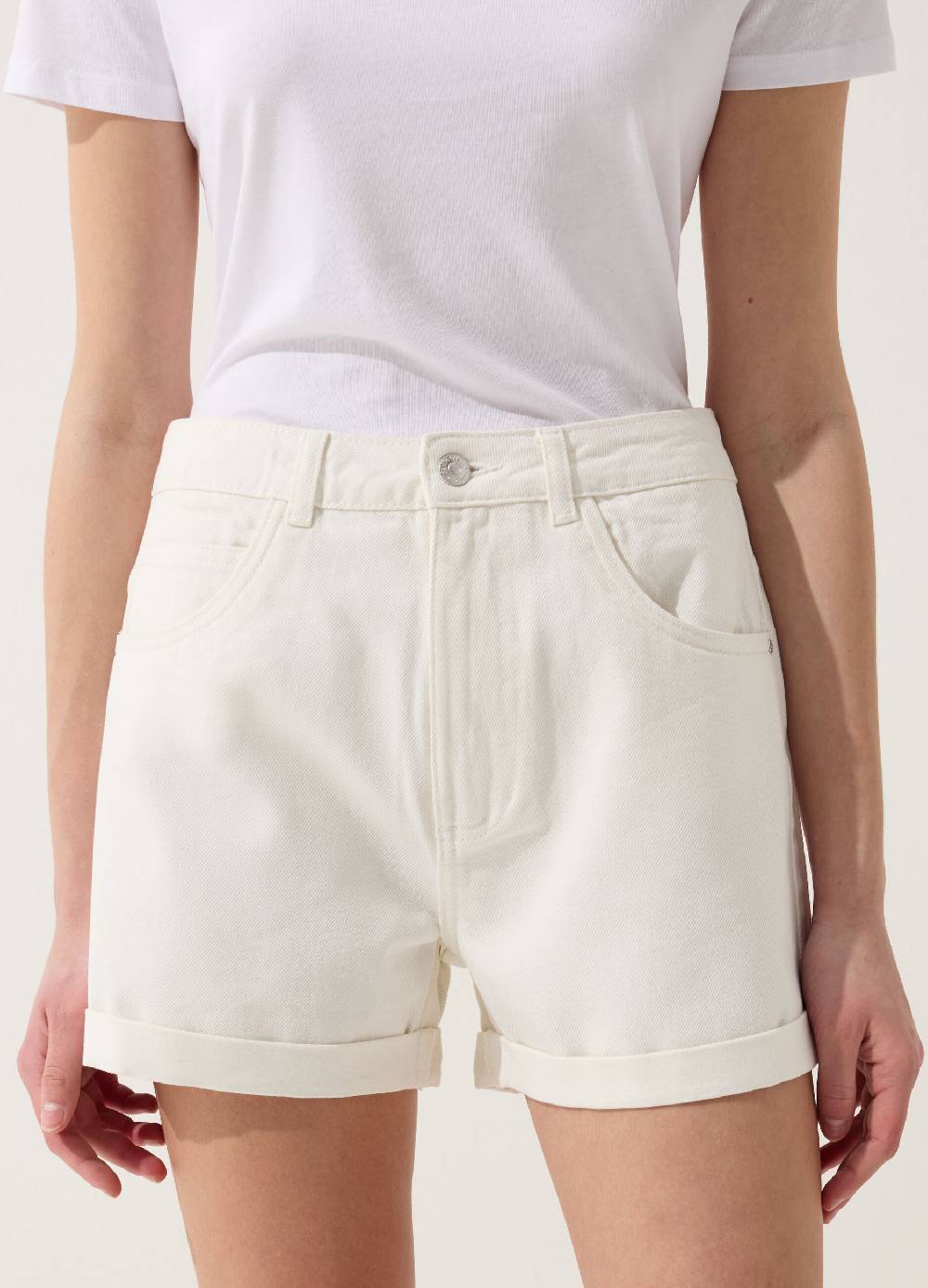 Ovs Shorts mom fit in denim Nuova