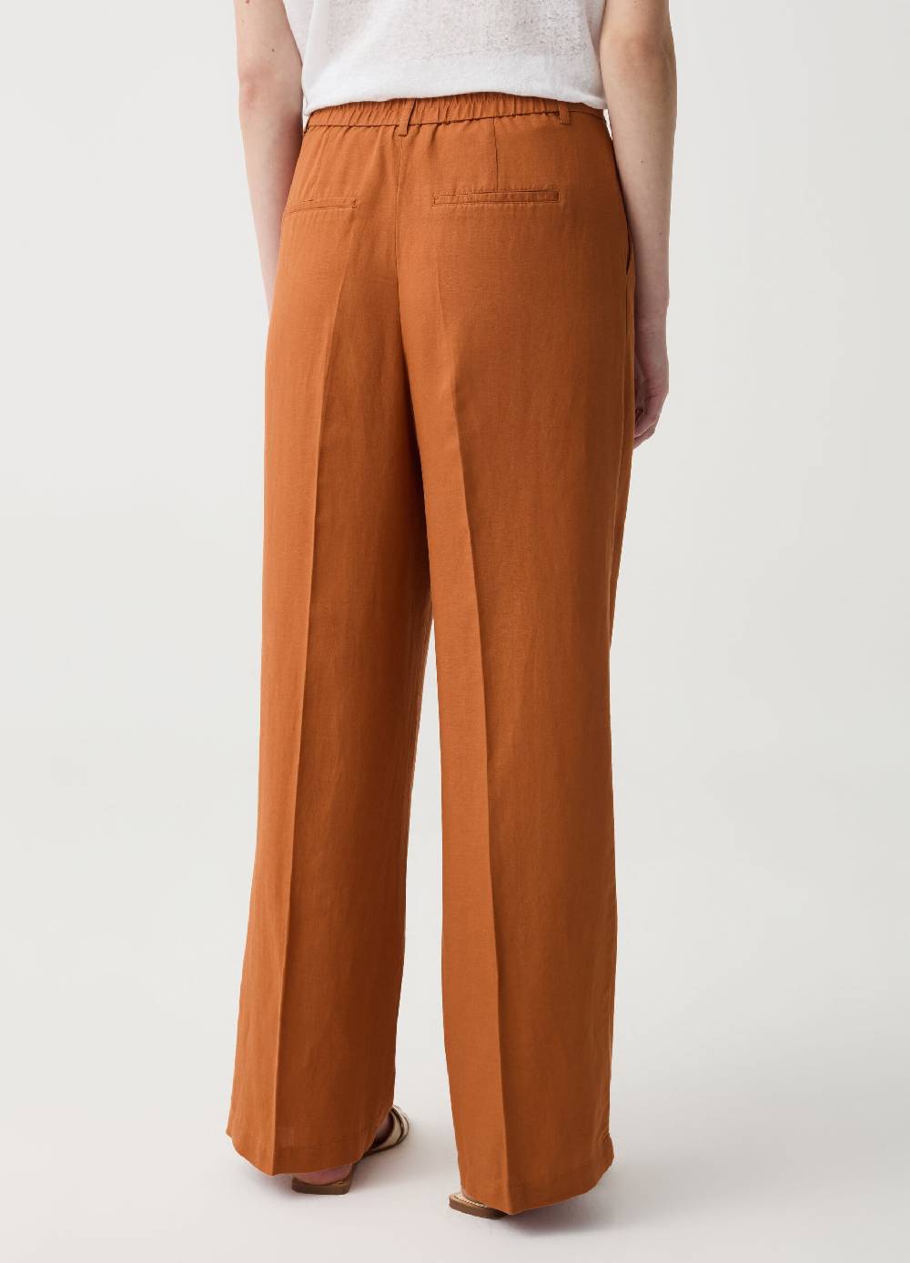 Ovs Pantalone wide leg con pinces Nuovo