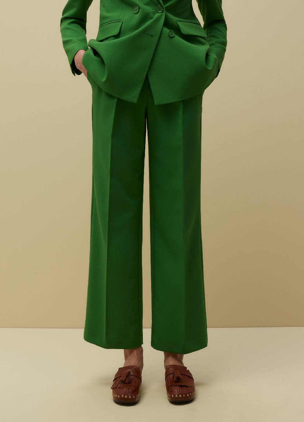 Ovs Pantaloni wide leg con pinces Soddisfazione Garantita
