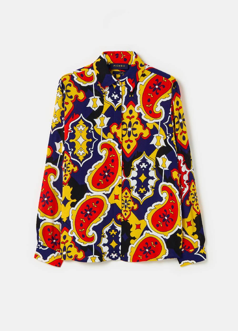Ovs Camicia in crêpe con stampa all-over Qualità Garantita