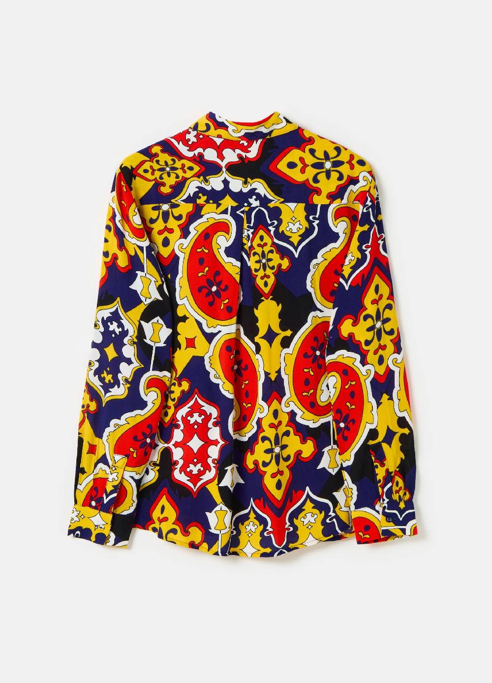 Ovs Camicia in crêpe con stampa all-over Qualità Garantita