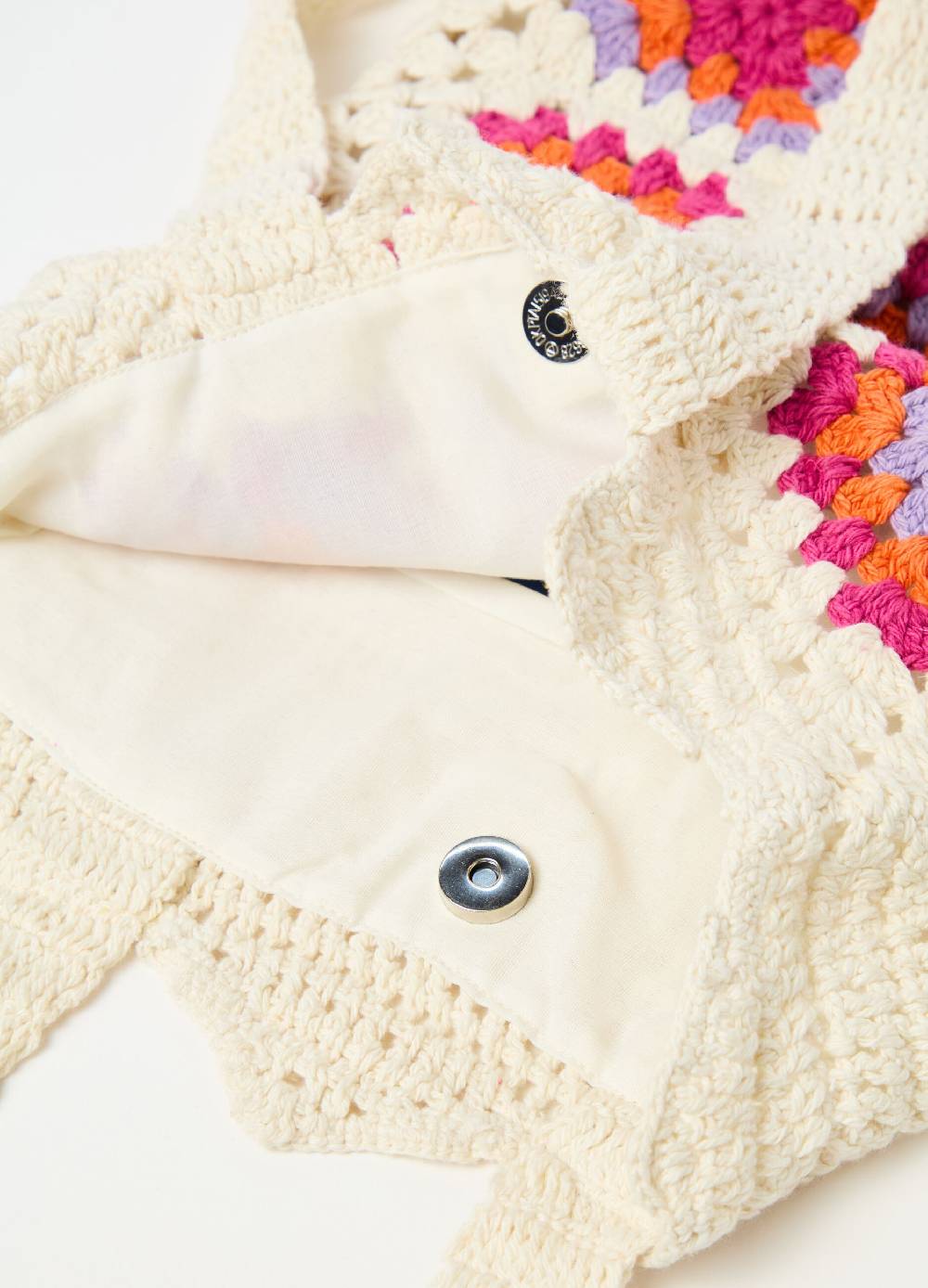 Ovs Borsa in cotone crochet Sconto
