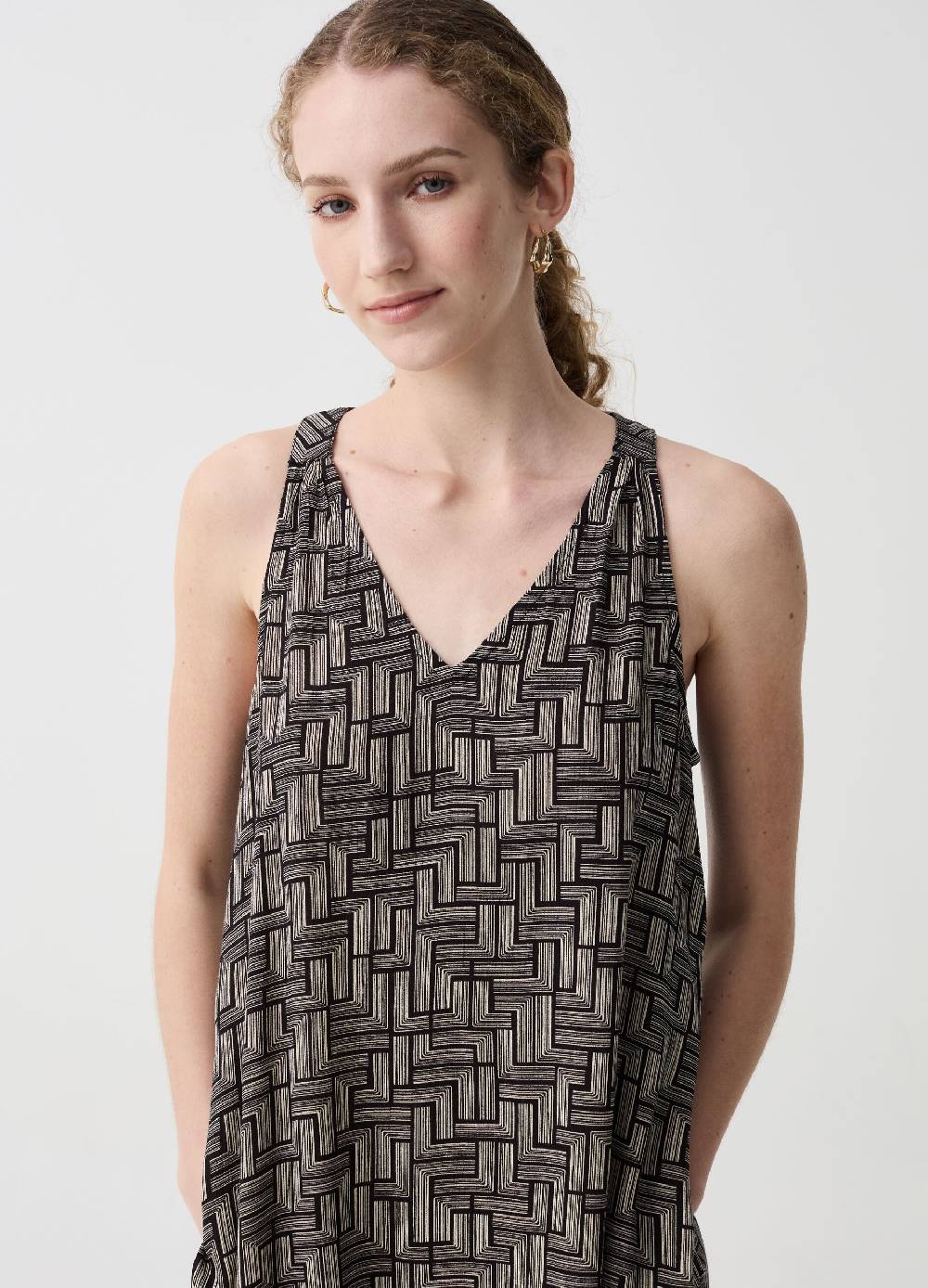 Ovs Vestito corto con stampa all-over Offerte
