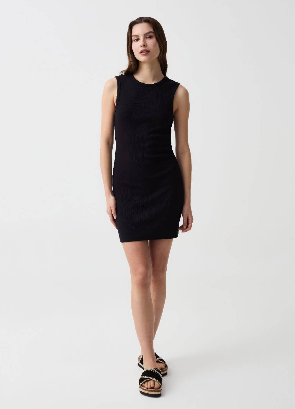 Ovs Vestito Essential corto con dettaglio cut out In Linea
