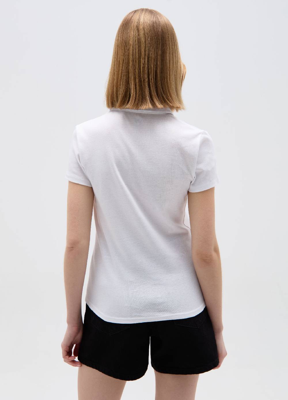 Ovs T-shirt scollo a polo con inserto crochet Shopping Online