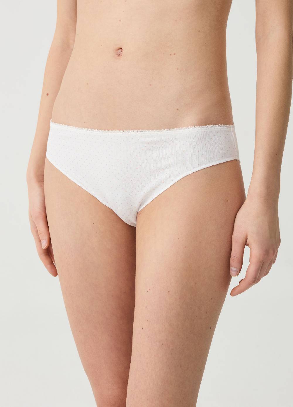 Ovs Set cinque brasiliani in cotone bio stretch Vendite Flash