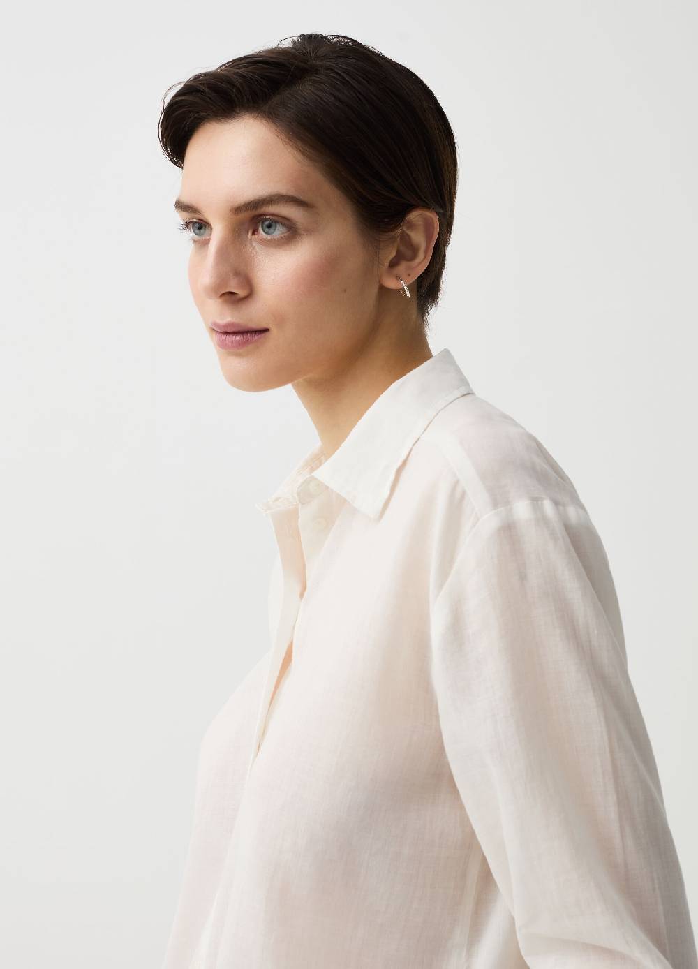 Ovs Camicia in ramie e cotone In Saldo