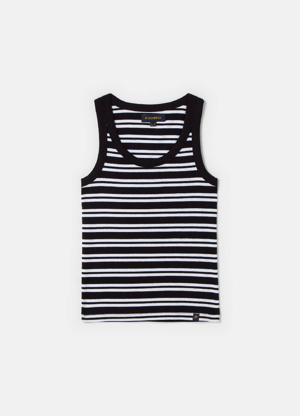 Ovs Tank top a costine fantasia a righe Vendita