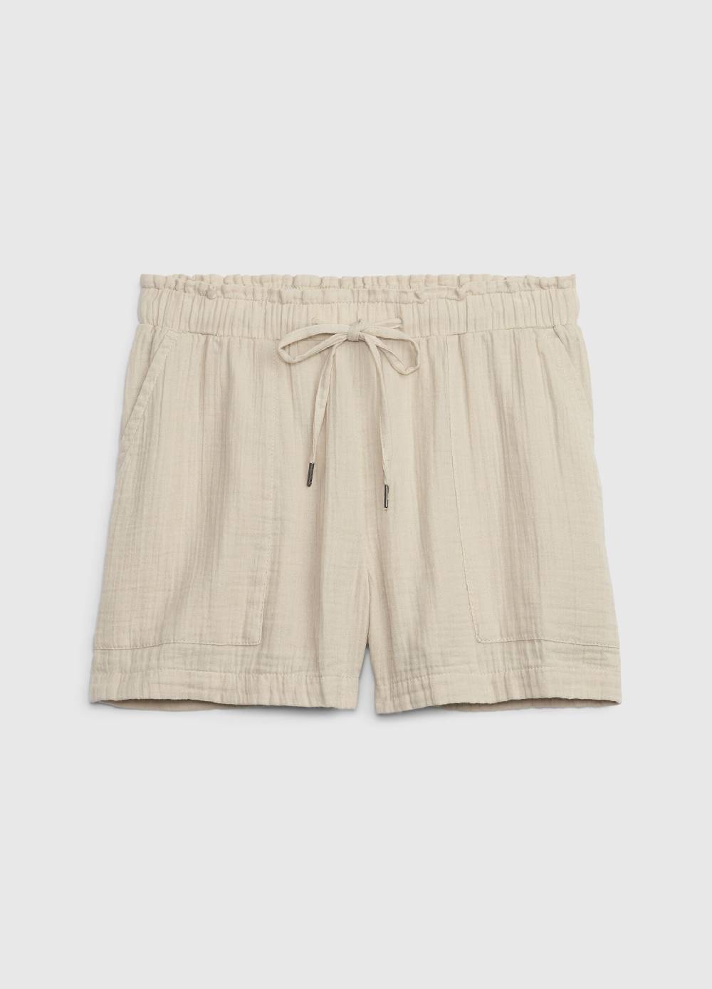 Ovs Shorts in garza di cotone effetto crinkle Pezzi Unici