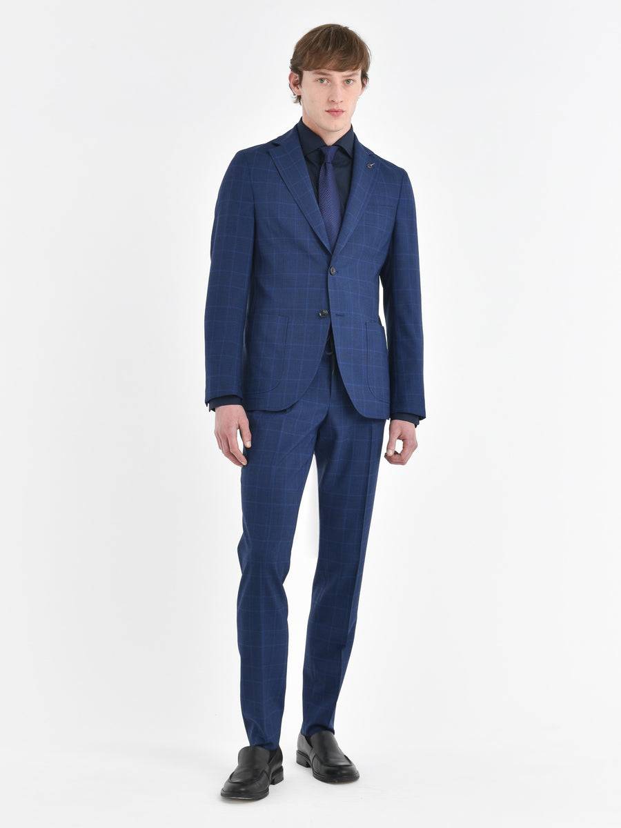 Paoloni Abito sfoderato check 'ton sur ton' Offerte