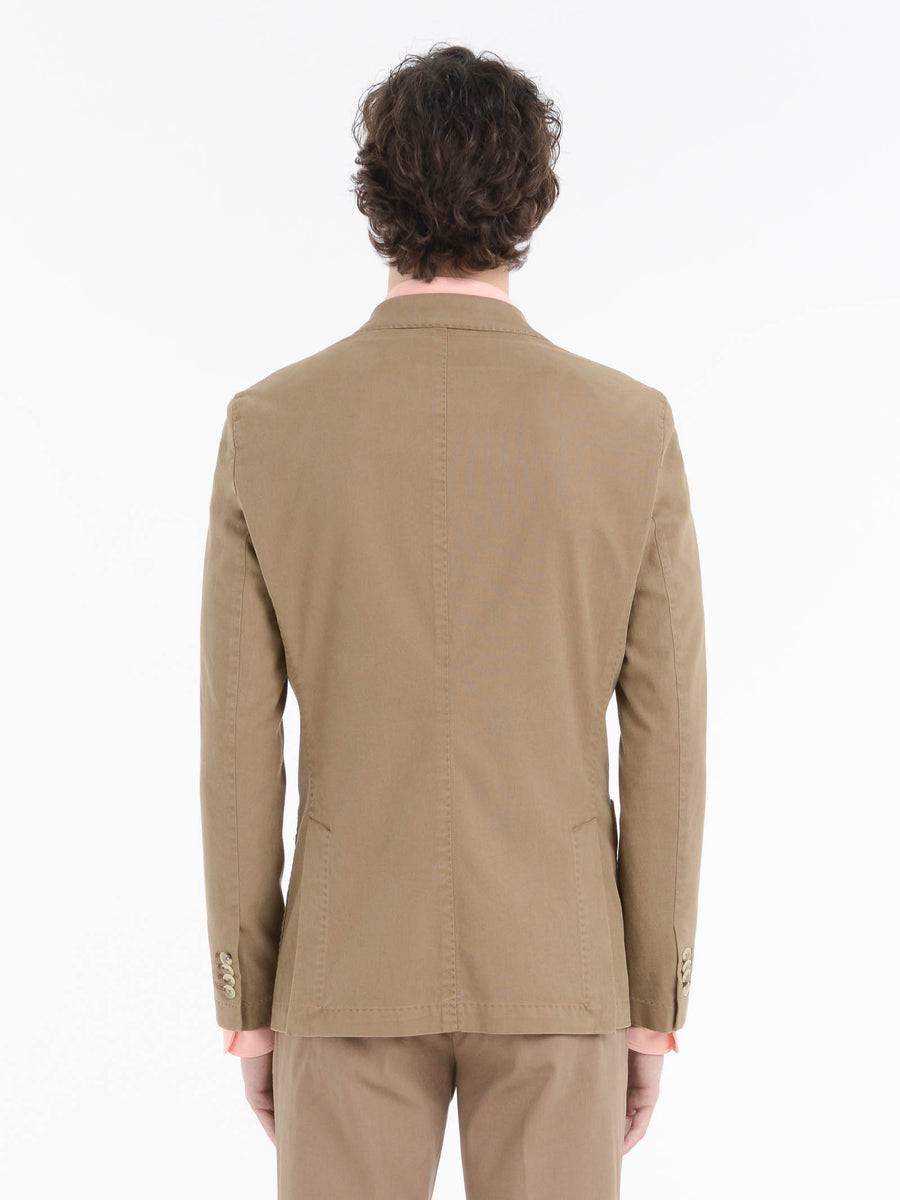 Paoloni Giacca doppiopetto misto cotone stretch Acquista Ora