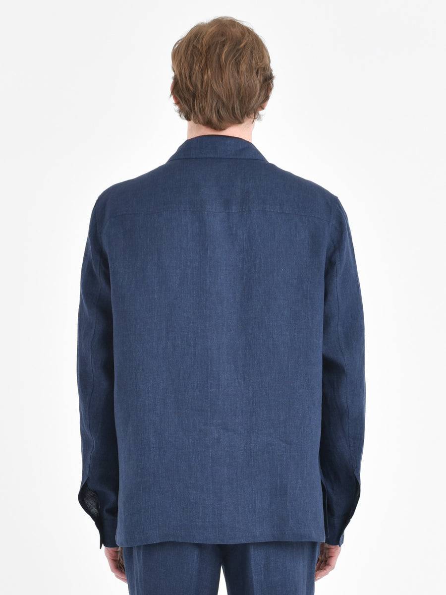 Paoloni Overshirt lino delavè Promozione Limitata