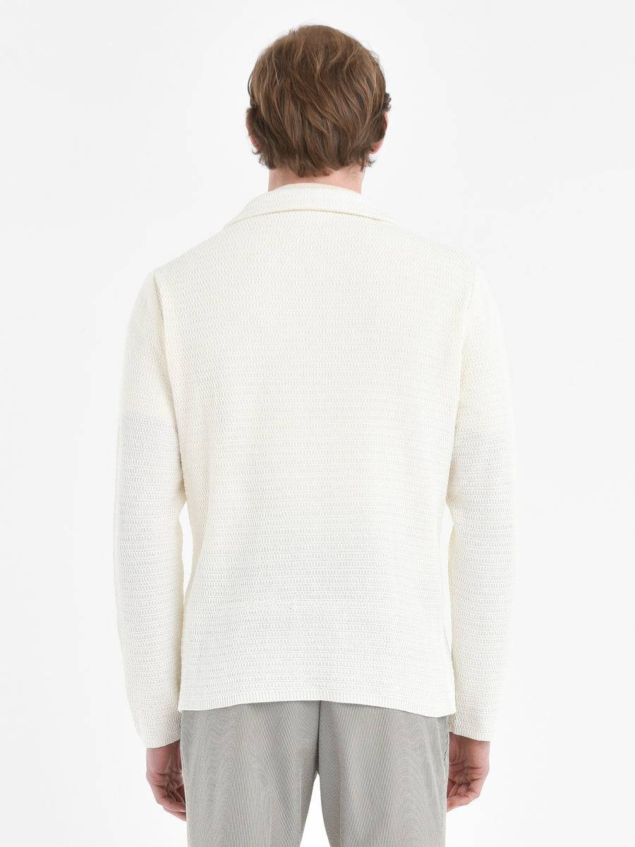 Paoloni Overshirt in maglia misto cotone Sottocosto