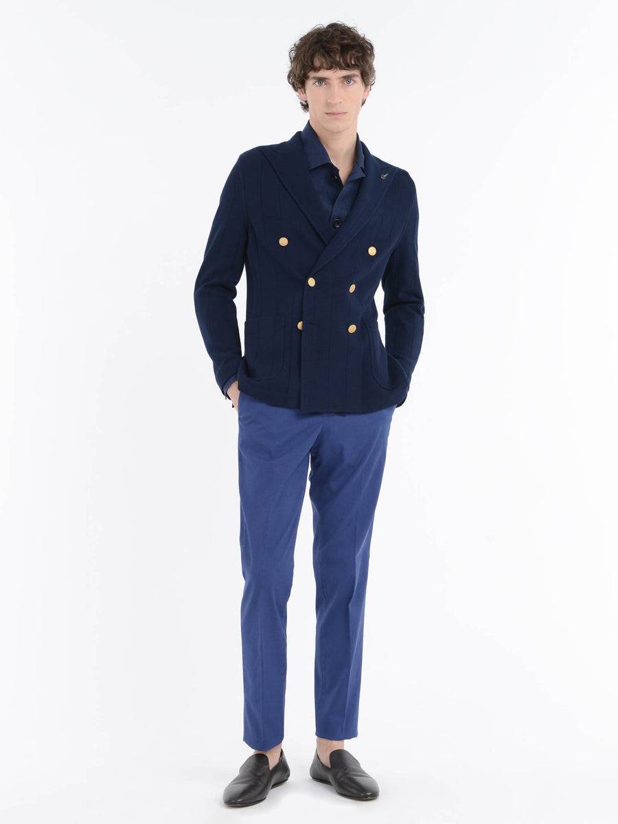Paoloni Pantalone slim misto cotone stretch In Saldo