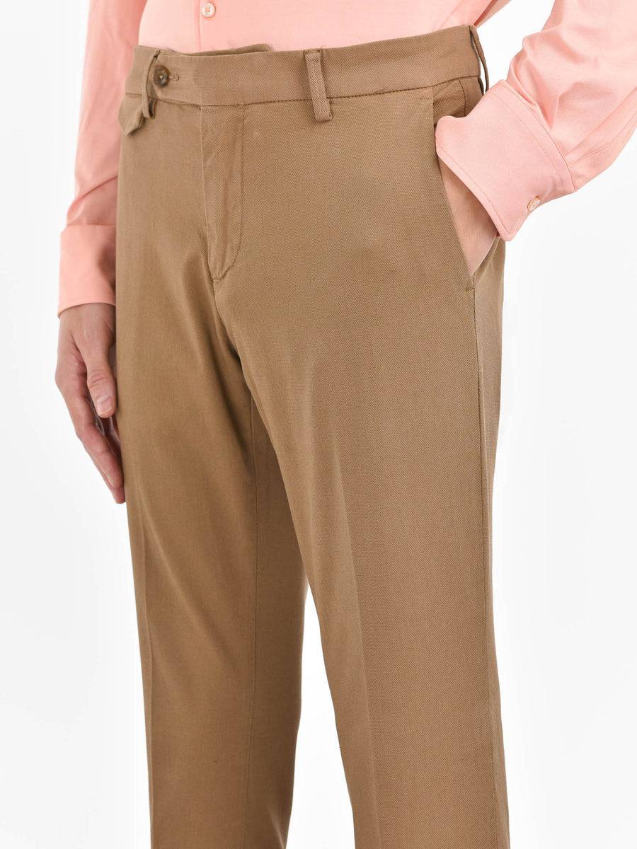 Paoloni Pantalone slim misto cotone stretch Nuova