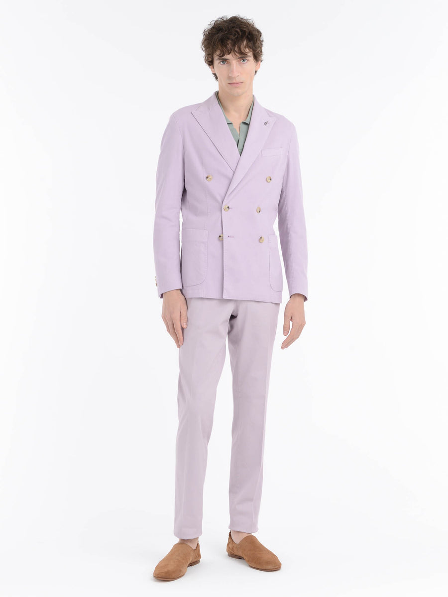 Paoloni Pantalone slim misto cotone stretch Moda