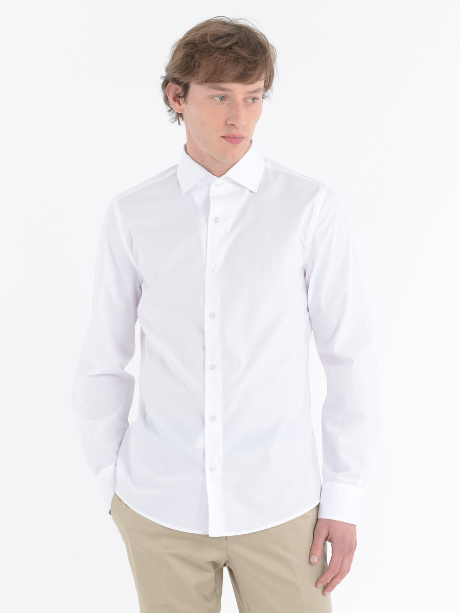 Paoloni Camicia regular popeline di cotone 2025