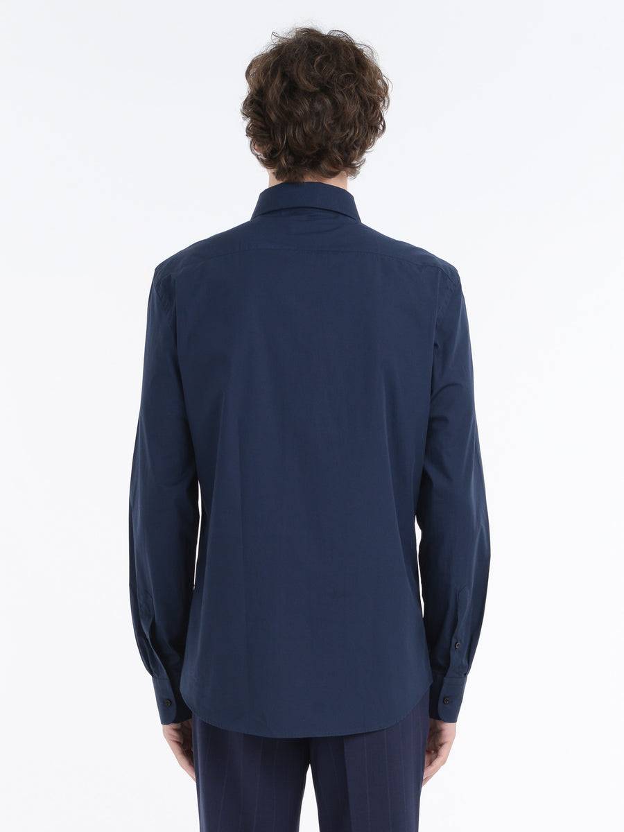 Paoloni Camicia regular popeline di cotone In Linea