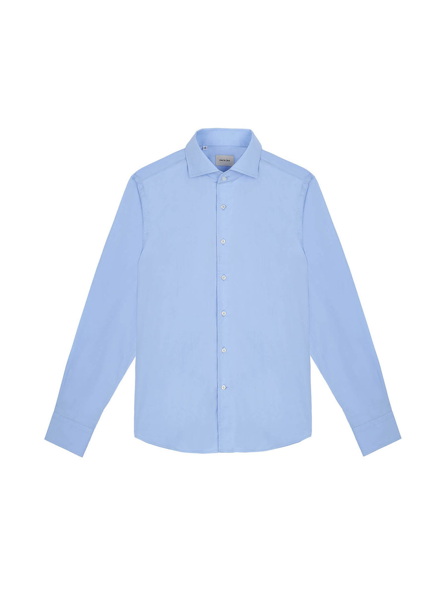 Paoloni Camicia regular popeline di cotone Nuovo