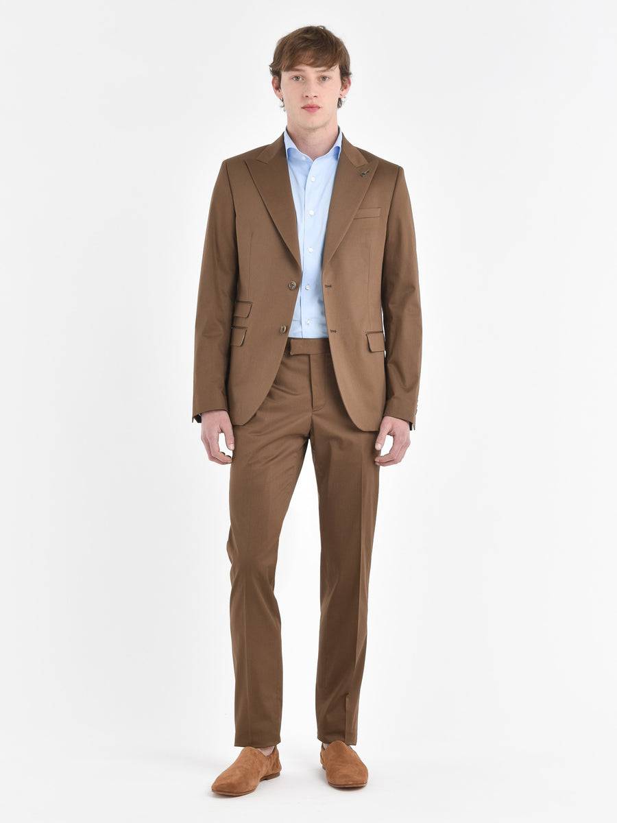 Paoloni Abito slim raso di cotone stretch Presa