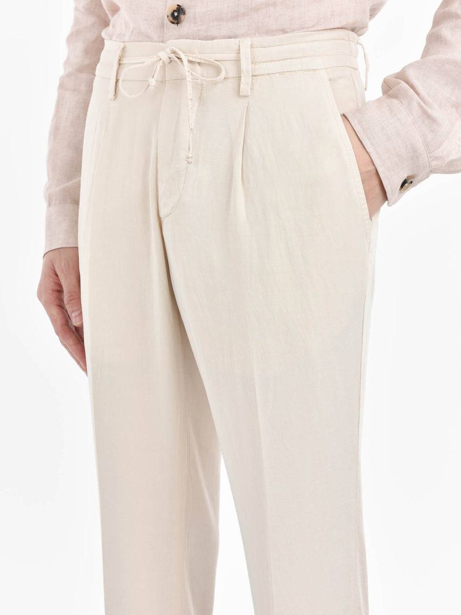 Paoloni Pantalone jogging gabardina misto cotone Vendita Economica