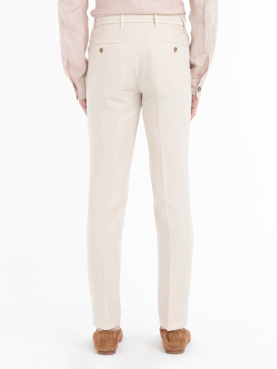 Paoloni Pantalone jogging gabardina misto cotone Vendita Economica