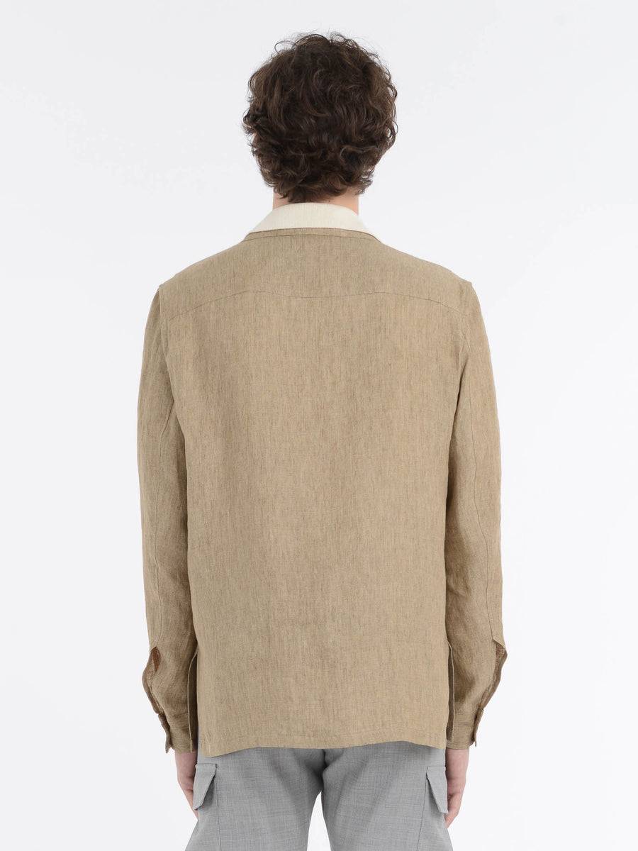 Paoloni Overshirt lino delavè Promozione Limitata