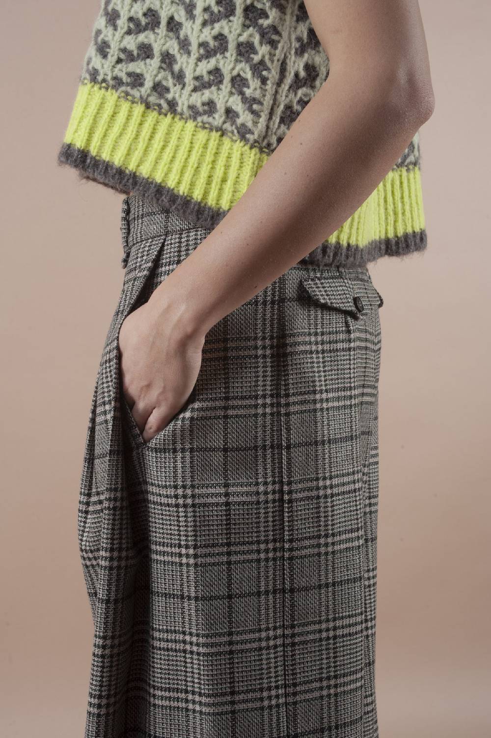 Pdr Phisique Du Role PHISIQUE DU ROLE MILANO PANTS IN TWISTED WOOL Outlet