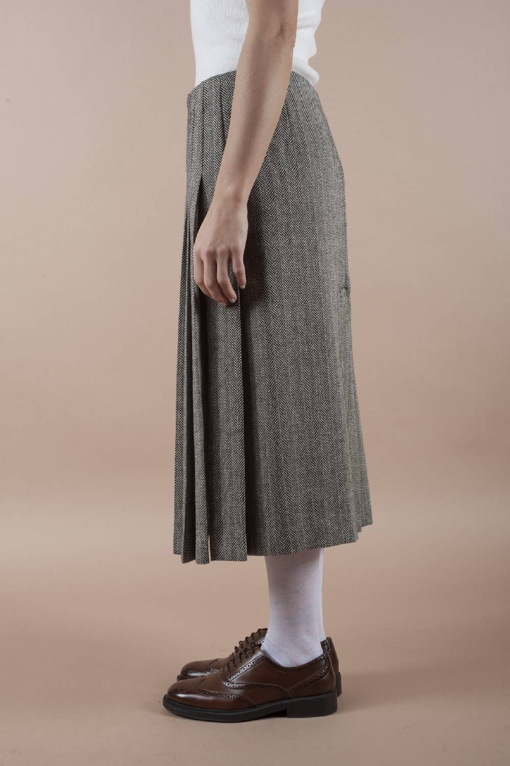 Pdr Phisique Du Role PHISIQUE DU ROLE SKIRT WITH PLEATS RESCA WITH CIMOSSA FRONT Saldi
