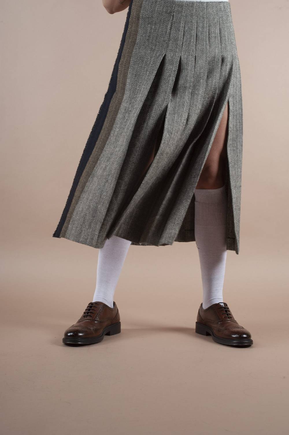 Pdr Phisique Du Role PHISIQUE DU ROLE SKIRT WITH PLEATS RESCA WITH CIMOSSA FRONT Saldi